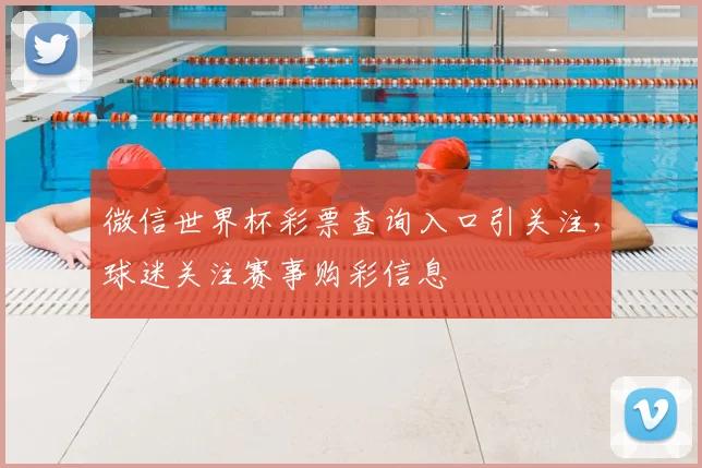 微信世界杯彩票查询入口引关注,球迷关注赛事购彩信息